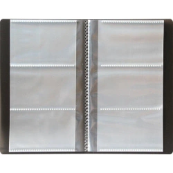 Wizytownik PP na 96 wizytówek czarny - Titanum