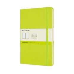 Notes Classic L 13x21 gładki 240str TW lemon green - Moleskine