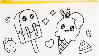 Piórnik etui Tinting lody - Fandy