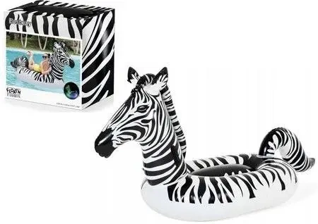 Dmuchany materac zebra LED 254x142cm - Bestway