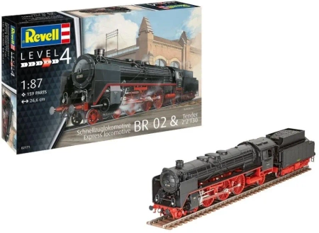 Express Lok BR02 m.Tender 2'2' 1:87 - Revell