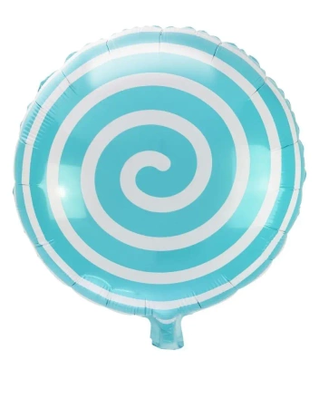 Balon foliowy lizak turkusowy - Arpex