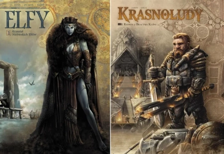 Świat Akwilonu Krasnoludy Redwin + Elfy Kryształ - Jean-Luc Istin, Kyko Duarte, Maria Mosiewicz