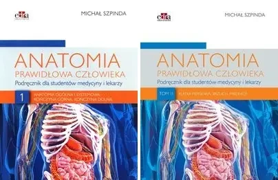 Anatomia prawidłowa człowieka Tom 1-4 Szpinda - M. Szpinda