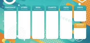 Planer 2026 biurkowy leżący poziomy - Artsezon