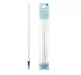 Wkład do długopisu wymazywalnego ze skuwką 3szt - petite