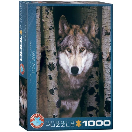 Puzzle 1000 Gray Wolf 6000-1244 - Eurographics