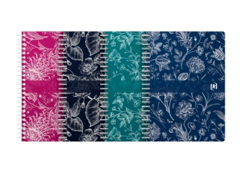 Kołozeszyt Oxford Romance A5 60 kartek Kratka