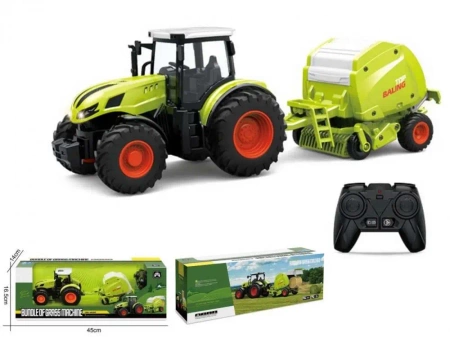 Traktor R/C z przyczepą 48,5x14x16,5cm - Madej