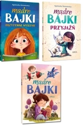 Pakiet Mądre Bajki: Mądre bajki, Pozytywne myślenie, Dobranocki Zestaw - Agnieszka Antosiewicz