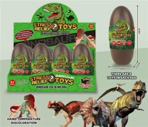 Jajo dinozaura zmieniającego kolor MIX - Merkpol