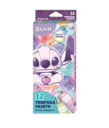 Farby tempera w tubie Disney Fashion Stitch pastel 12x12 ml - PATIO
