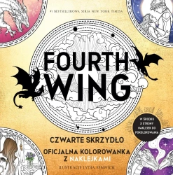 Fourth Wing Czwarte Skrzydło Oficjalna kolorowanka - Entangled Publishing LLC, Lydia Fenwick