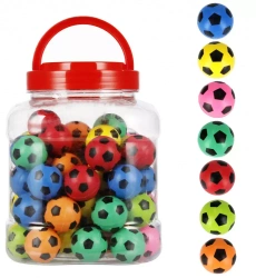 Piłka Kauczukowa 3cm 60szt Piłka Nożna Mega Creative 536518