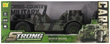 Auto wojskowe zdalnie sterowane - MEGA CREATIVE