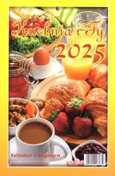 Kalendarz 2025 KL03 KUCHNIA I TY z magnesem - Codex
