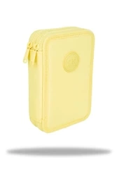 Piórnik 2-komorowy z wyposażeniem Coolpack Jumper 2 pastel powde żółty