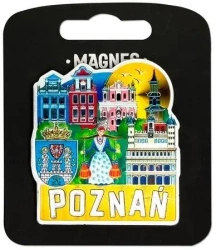 Magnes I love Poland Poznań ILP-MAG-A-POD-36 - Pan Dragon