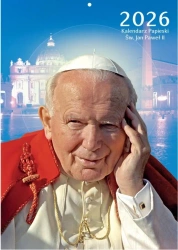 Kalendarz 2026 A4 Wieloplanszowy Papieski - O-press