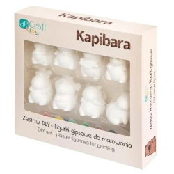 Zestaw DIY figurki gipspwe do malowania Kapibary - Dalprint dpCraft