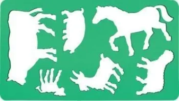 Szablon zwierząt Koń - Koh-I-Noor