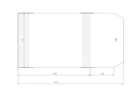 Okładka regulowana 290x520mm (50szt) - Sztapel