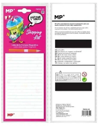 Notes magnetyczny na lodówkę z ołówkiem - MP Main Paper