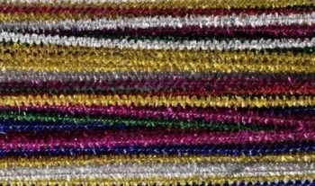 Druciki kreatywne metaliczne MIX 30cm 25szt - Brewis