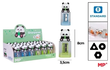 Temperówka z pojemnikiem - panda (24szt) - MP Main Paper