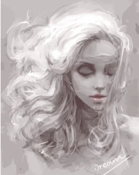 Twoje Hobby. Malowanie po numerach. Młoda kobieta - Twoje Hobby