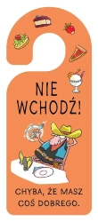 Zawieszka na klamkę Nie wchodź - Henry