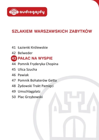 audiobook Pałac na wyspie w Łazienkach. Szlakiem warszawskich zabytków - Ewa Chęć