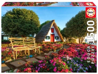 Puzzle 1500 Santana, Madera, Portugalia G3 - Educa