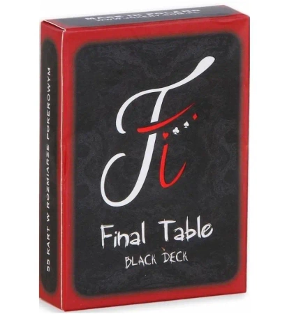 Karty Black Deck FINAL TABLE - Quint