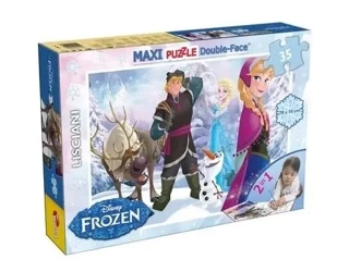 Puzzle 35 dwustronne Frozen - Lisciani