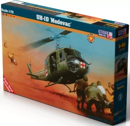 UH-1D MEDEVAC, D-80, 1:72