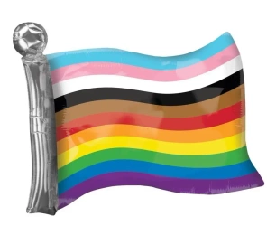 Balon foliowy XL progress pride flag - Anagram