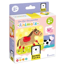 On-the-Go Puzzles. Animals 2+ - Banana Panda