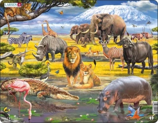 Układanka Savanna Maxi - Larsen