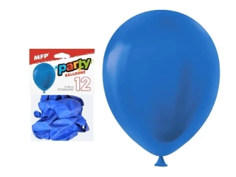Balon dmuchany niebieski 26cm 12szt - MFP