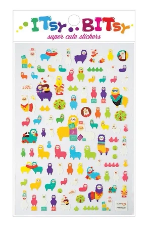 Mini naklejki Itsy bitsy Lamy - Kolorowe Baloniki