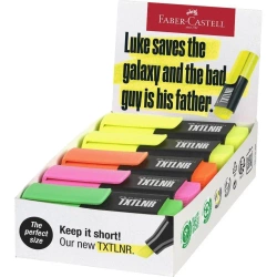 Zakreślacz mini TXTLNR neon (10szt) - Faber Castell