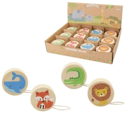 Jojo drewniane - zwierzątka - Askato