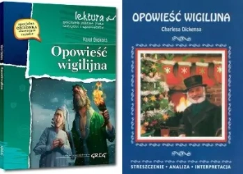 Lektura klasa VII Opowieść wigilijna Dickens + Streszczenie, interpretacja - Karol Dickens