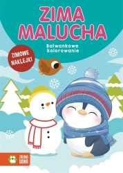 Zima malucha. Bałwankowe kolorowanie - Ewelina Protasewicz