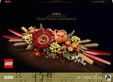 LEGO Icons Botanicals. Stroik z suszonych kwiatów 10314