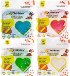ChildGen, Naturalna ciastolina do zabawy, BROKAT, eko-pack 4 szt - ChildGen (GEN OYUNCAK SANAYİ TİCARET A.Ş.)