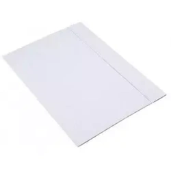 Teczka z gumką A4 papierowa biała - STARPAK