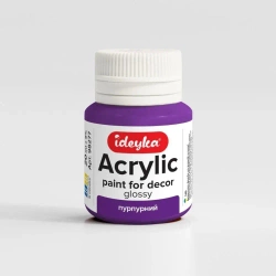 Farba akrylowa Fioletowy 20ml - Ideyka