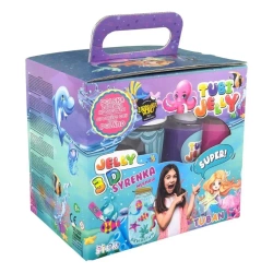 Tubi Jelly 6 kol. + akwarium - Syrenka TUBAN